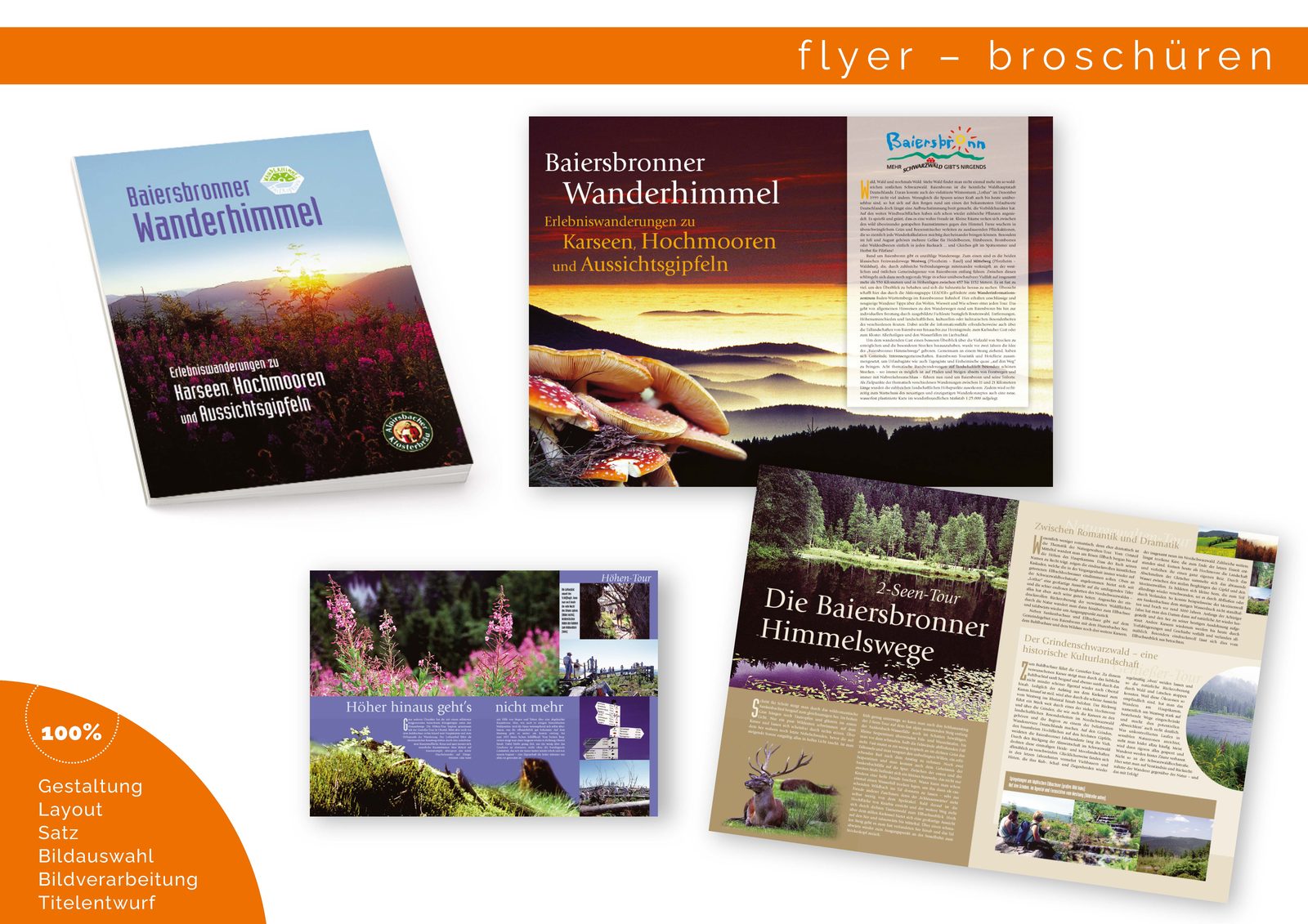 Broschüren Baiersbronner Wanderhimmel von Thomas Schack